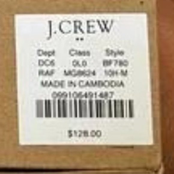 J. Crew Raffia Block Heel Sandals Size 10.5 - Picture 5 of 5